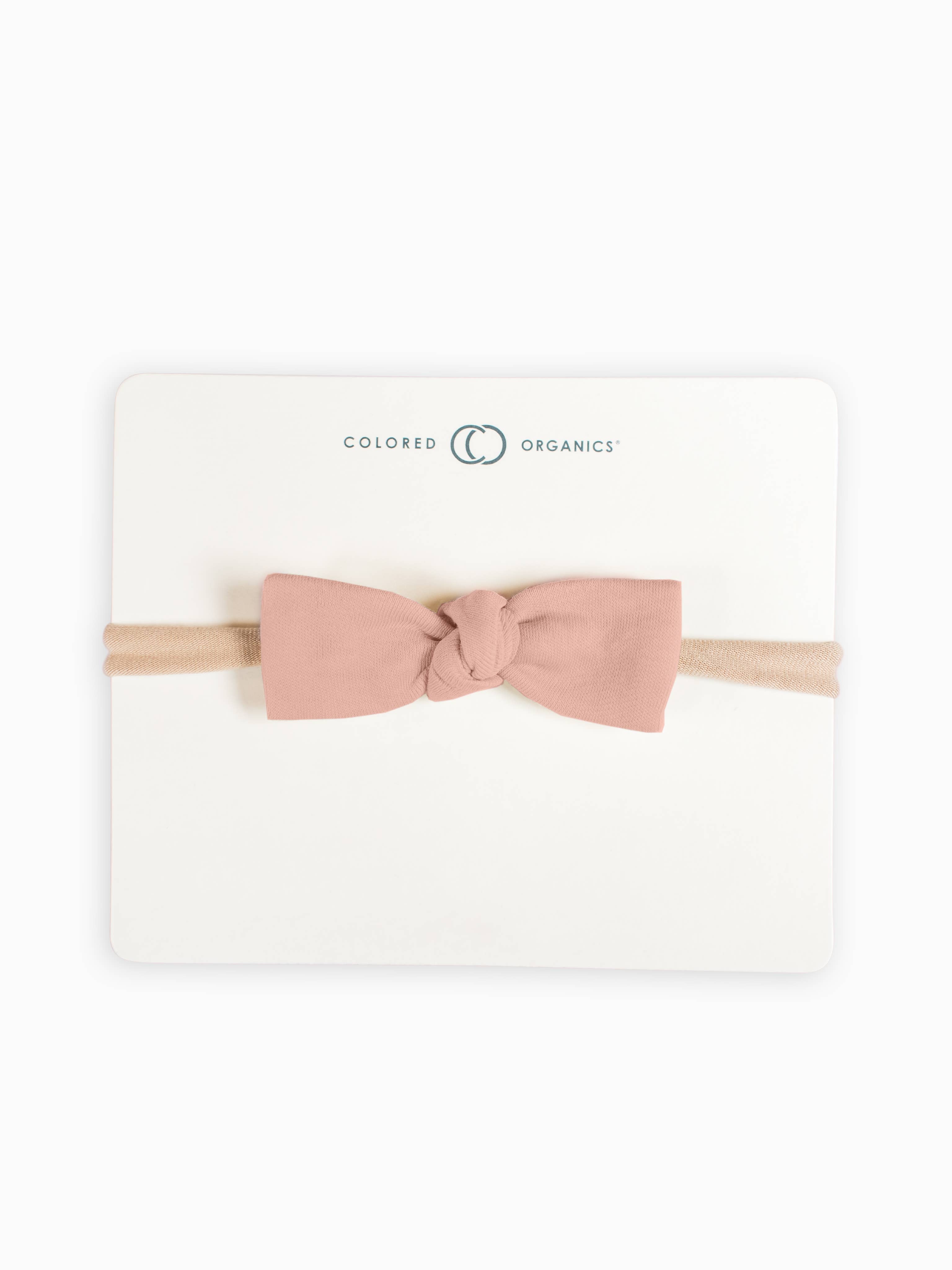 Image of Colored Organics - Organic Baby Dainty Bow Headband